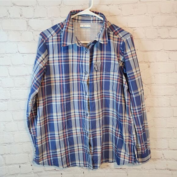 Men's Columbia longsleeve button-down shirt, size Large - Picture 1 of 4